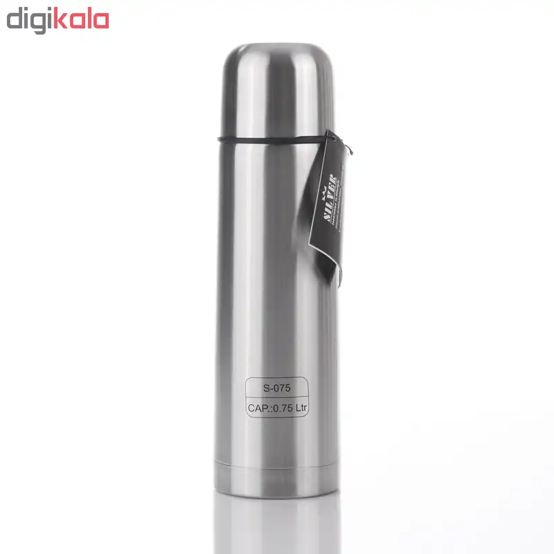 فلاسک سیلور مدل S-075 ظرفیت 0.75 لیتر