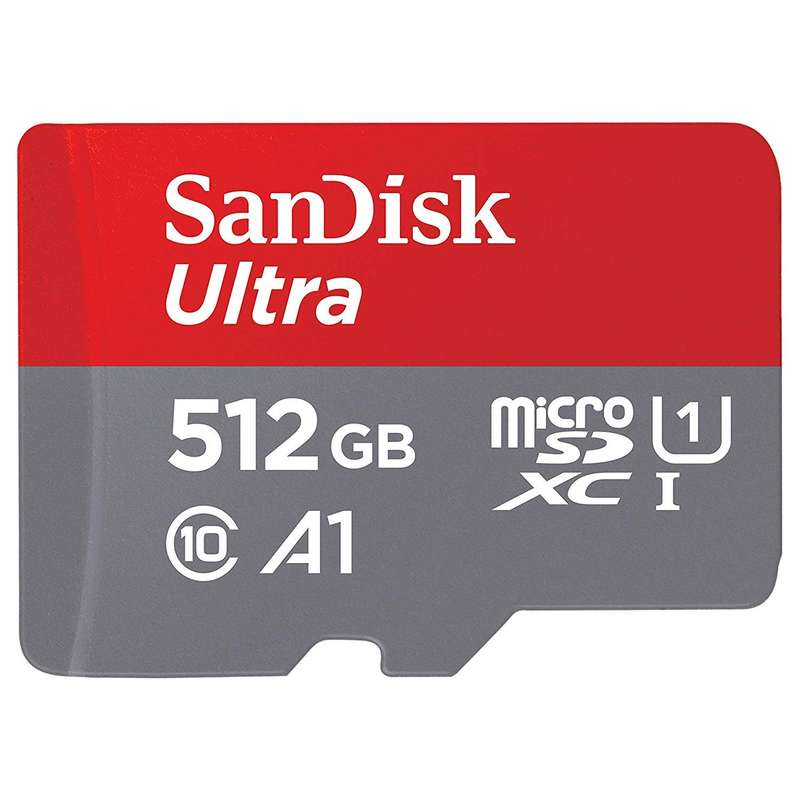 کارت حافظه microSDXC سن دیسک مدل Ultra کلاس 10 استاندارد UHS-I U1 سرعت 100MBps ظرفیت 512 گیگابایت کارت حافظه microSDXC سن دیسک مدل Ultra کلاس 10 استاندارد UHS-I U1 سرعت 100MBps ظرفیت 512 گیگابایت