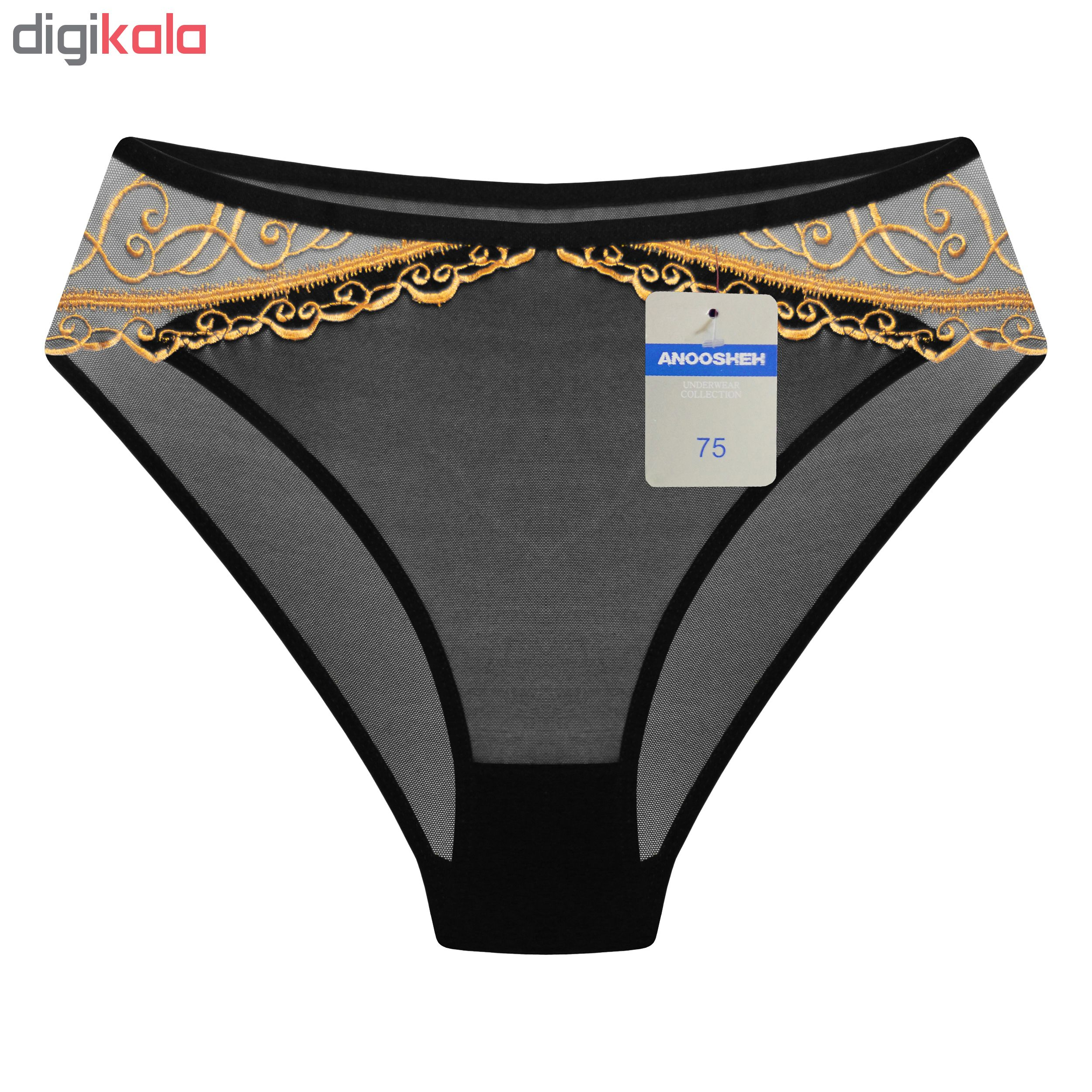 ست شورت و سوتین زنانه انوشه کد 61001