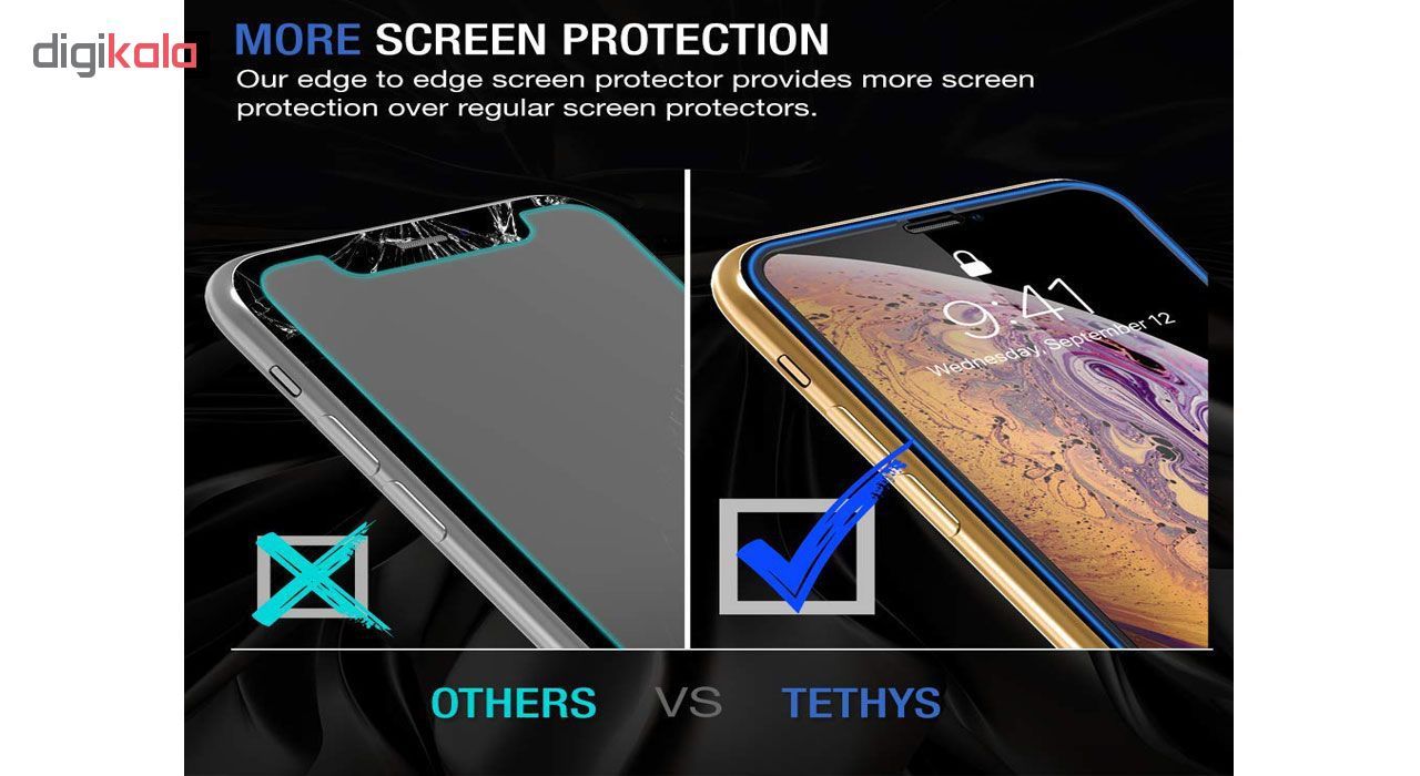 محافظ صفحه نمایش 9D ایبیزا مدل IBI7 مناسب برای گوشی موبایل اپل Iphone 11 pro max main 1 3