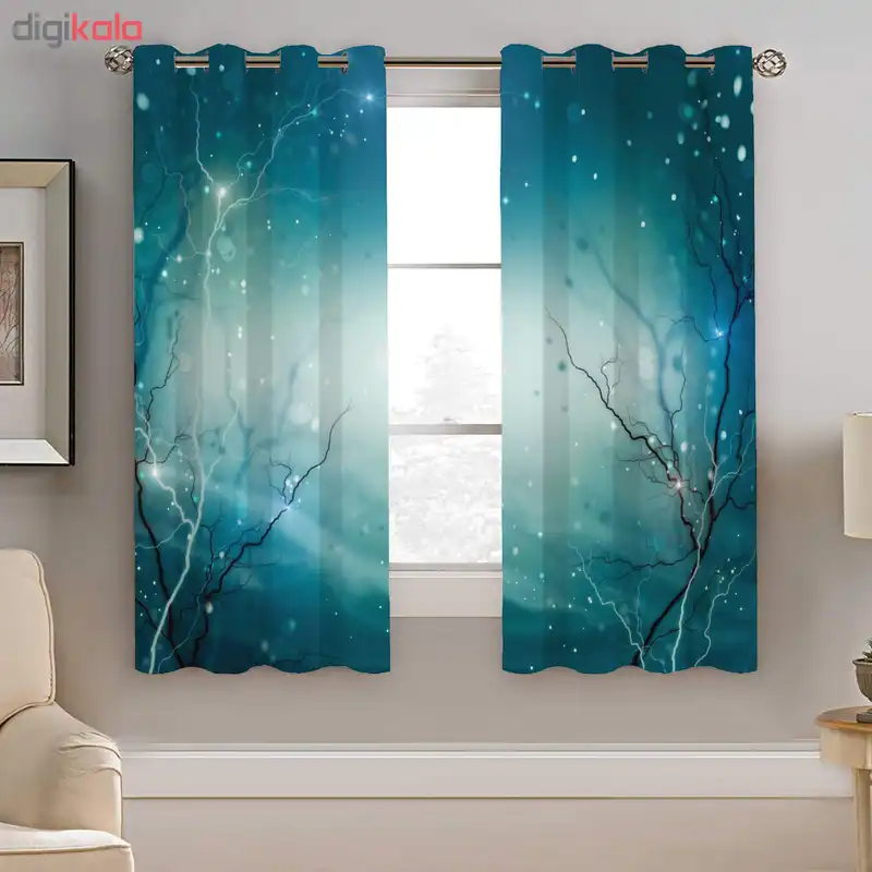 پرده نیروانا مدل plk1167 سایز 190 × 140 سانتی متر