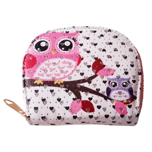 کیف پول دخترانه مدل owl کد 1232