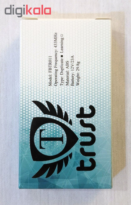 ریموت بلوتوثی در پارکینگ تراست کد 433 بسته 5 عددی