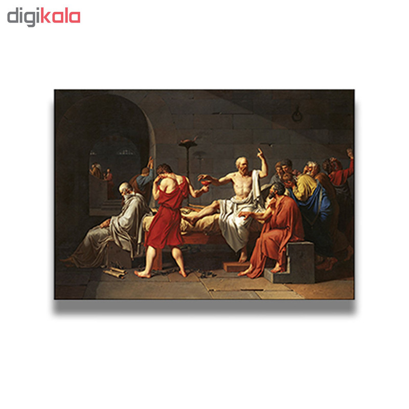 تابلو شاسی طرح شب مرگ سقراط کد 704