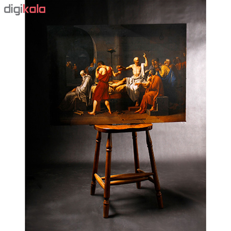 تابلو شاسی طرح شب مرگ سقراط کد 704