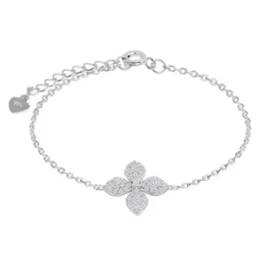 دستبند نقره زنانه اقلیمه کد DN431