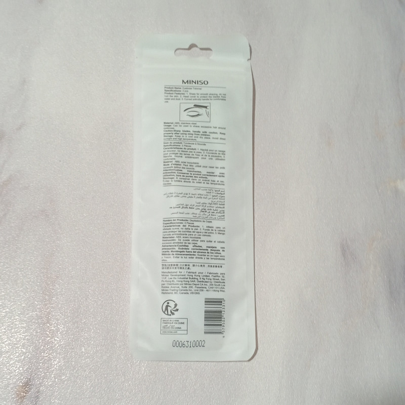 تیغ ابرو مینیسو مدل Trimmer مجموعه 3 عددی تیغ ابرو مینیسو مدل Trimmer مجموعه 3 عددی