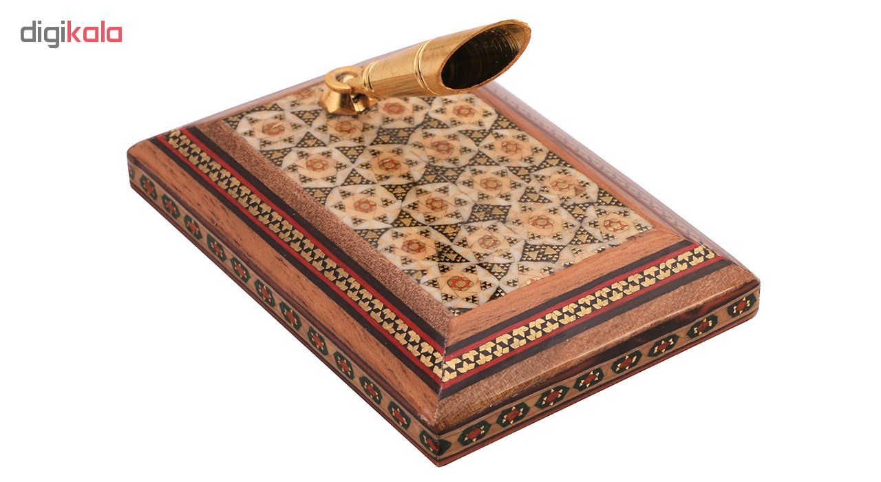 Inlay handicraft pen Holder, code 1065