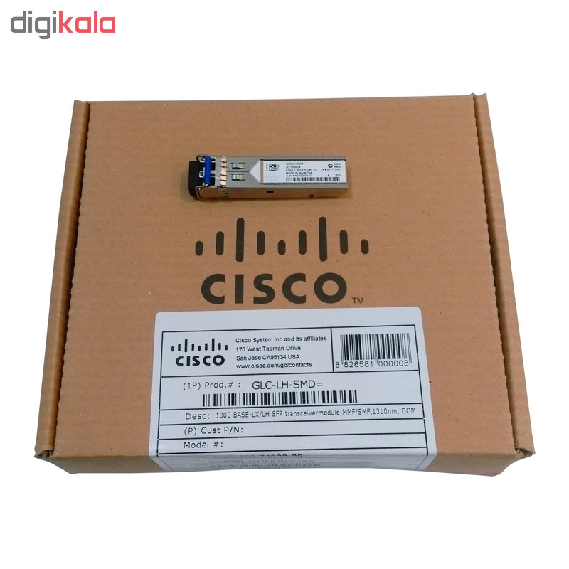 ماژول فیبر سیسکو مدل GLC-LH-SMD بسته 10 عددی