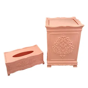 ست سطل و جای دستمال کاغذی طرح ANT01