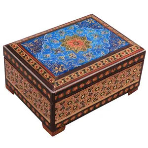 جعبه جواهرات خاتم کاری کد 1045