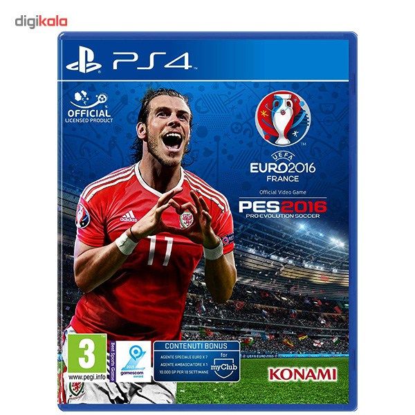 بازی PES 2016 EURO 2016 Edition مخصوص PS4