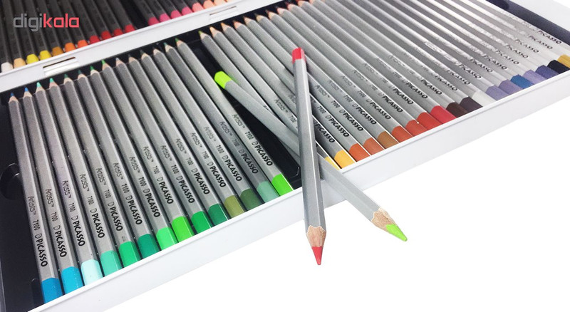 مداد رنگی 72 رنگ پیکاسو مدل Artist-Stronghold