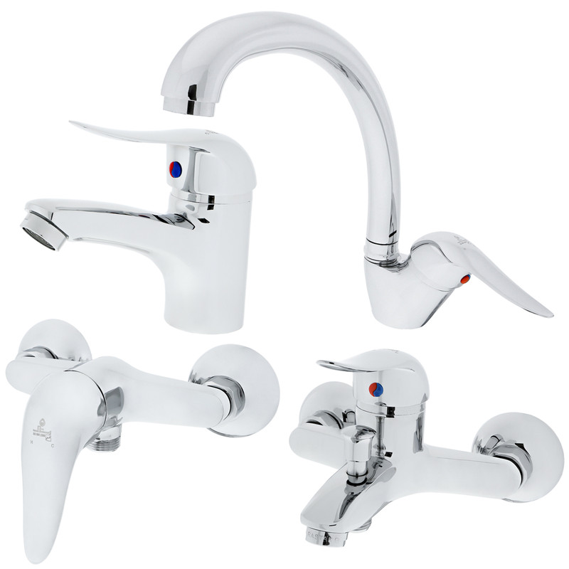 شیرآلات رستاک مدل ونیز مجموعه 4 عددی شیرآلات رستاک مدل ونیز مجموعه 4 عددی