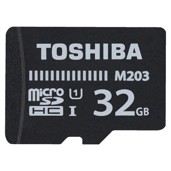 کارت حافظه microSDHC توشیبا مدل M203 کلاس 10 استاندارد UHS-I سرعت 100MBps ظرفیت 32 گیگابایت کارت حافظه microSDHC توشیبا مدل M203 کلاس 10 استاندارد UHS-I سرعت 100MBps ظرفیت 32 گیگابایت