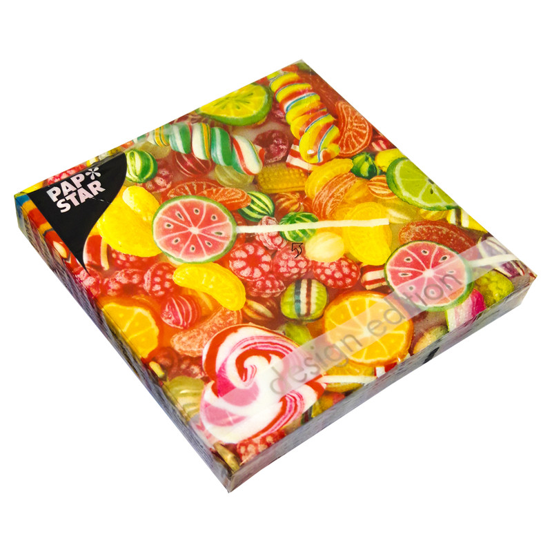   دستمال سفره پپ ستار مدل DEdition کد 82788 بسته 20 عددی