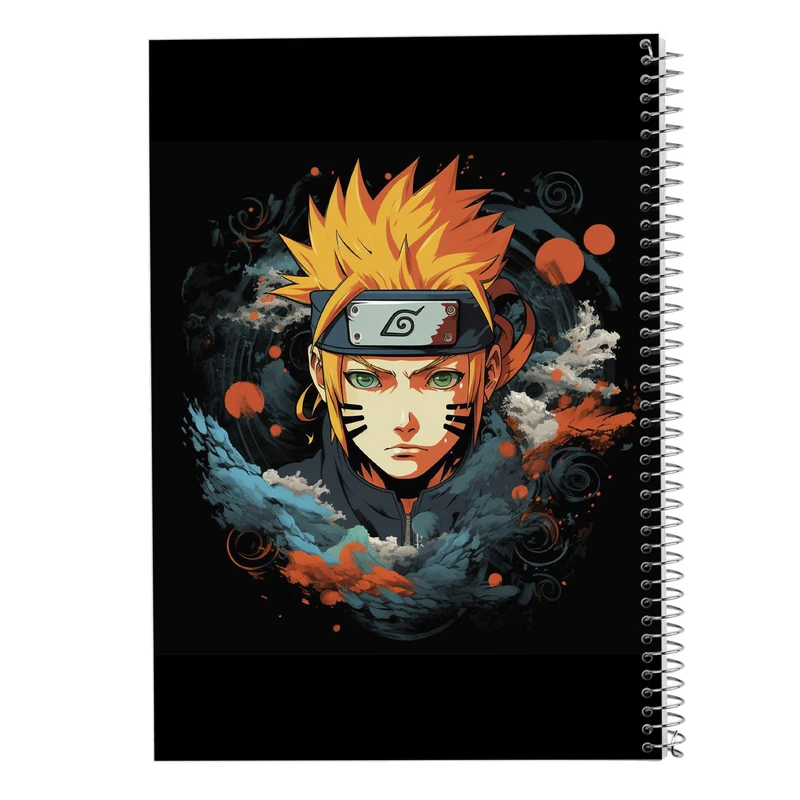 دفتر شطرنجی 50 برگ مدوپد مدل Naroto کد DF11330