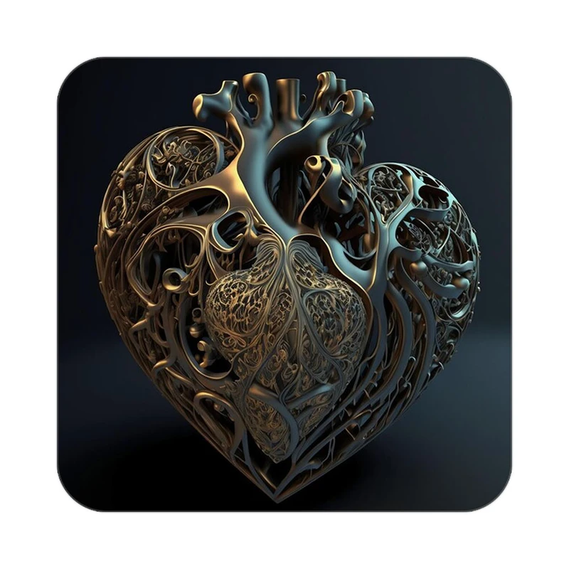 زیر لیوانی کاکتی مدل عاشقانه کد mp11224