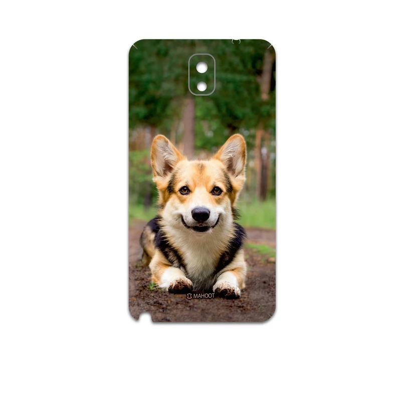 برچسب پوششی ماهوت مدل Dog-2 مناسب برای گوشی موبایل سامسونگ Galaxy Note 3