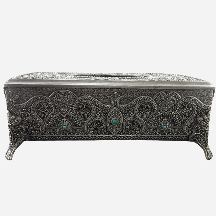 جعبه دستمال کاغذی مدل دایانا کد 1383 جعبه دستمال کاغذی مدل دایانا کد 1383