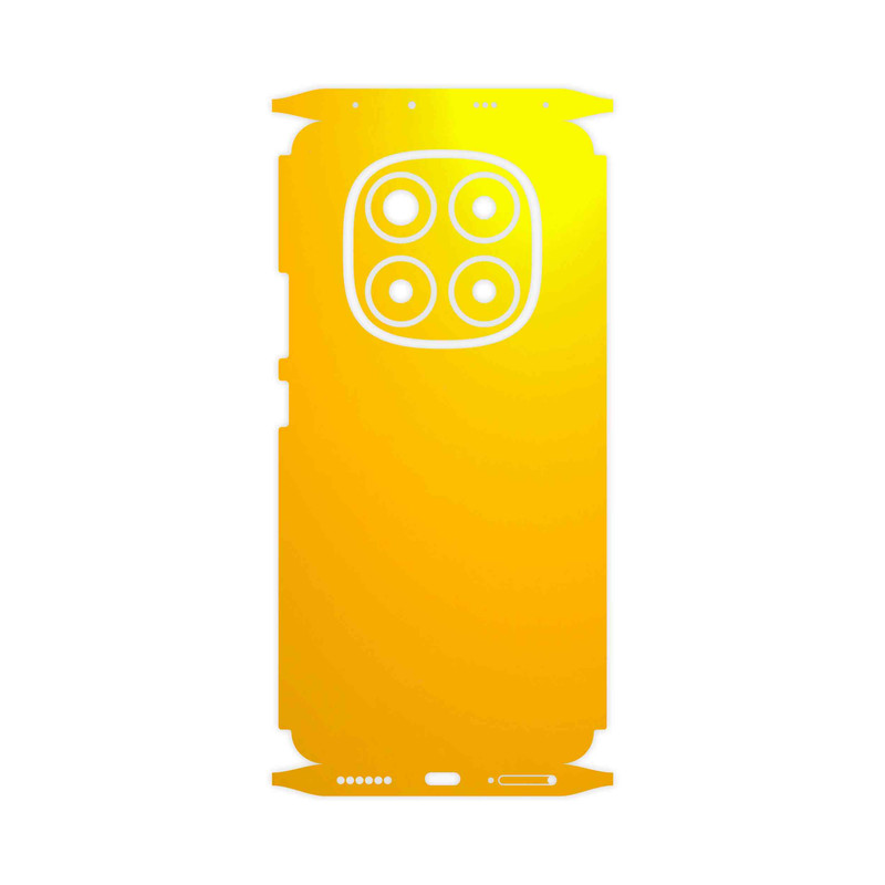 برچسب پوششی ماهوت مدل Matte-Deep-Mustard-FullSkin مناسب برای گوشی موبایل شیائومی Redmi Note 14 Pro 5G
