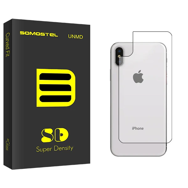 محافظ پشت گوشی سوماستل مدل Sd Glass مناسب برای گوشی موبایل اپل Iphone X/XS
