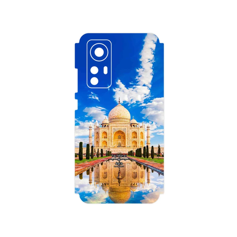 برچسب پوششی ماهوت مدل The Taj Mahal مناسب برای گوشی موبایل شیائومی 12X
