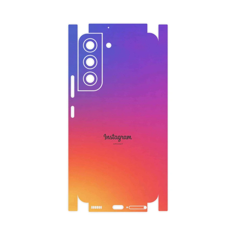 برچسب پوششی ماهوت مدل Instagram-FullSkin مناسب برای گوشی موبایل سامسونگ Galaxy S22 5G