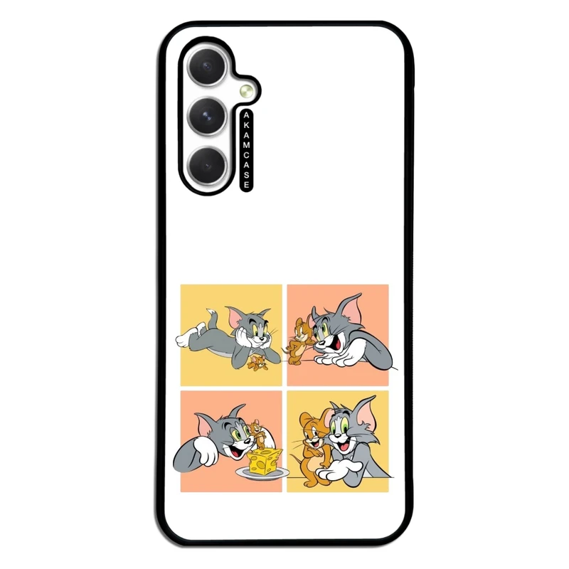 کاور آکام مدل AMC-WSGA54-TOM & JERRY8 مناسب برای گوشی موبایل سامسونگ Galaxy A54