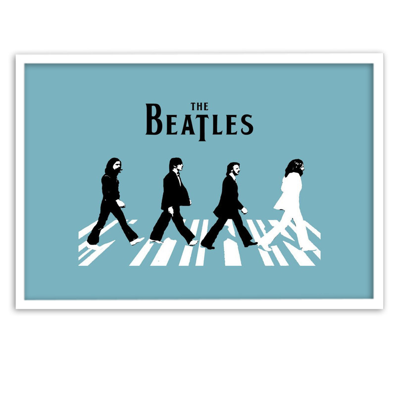 تابلو بکلیت طرح گروه بیتلز The Beatles مدل W-s138