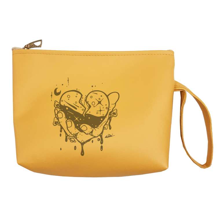 کیف لوازم آرایش زنانه مدل قلب 442323