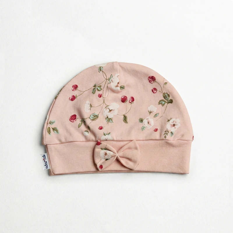 کلاه نوزادی آدمک مدل توت فرنگی کد 393500