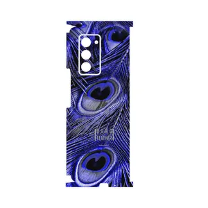 MAHOOT Purple Feather-FullSkin Cover Sticker for Samsung Galaxy Z FOLD 2