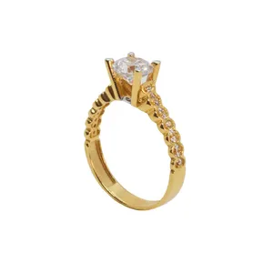 انگشتر طلا 18 عیار زنانه مدل B0009