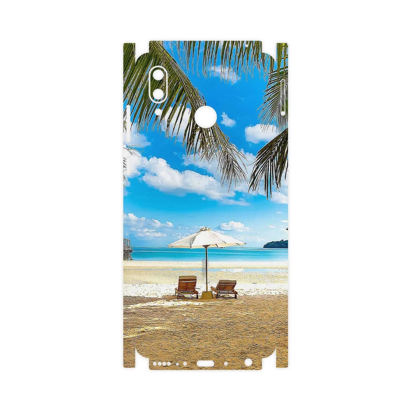 برچسب پوششی ماهوت مدل Beach-FullSkin مناسب برای گوشی موبایل آنر Play