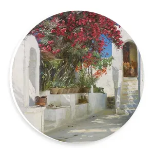 دیوارکوب طرح خانه مدیترانه ای مدل wtb416