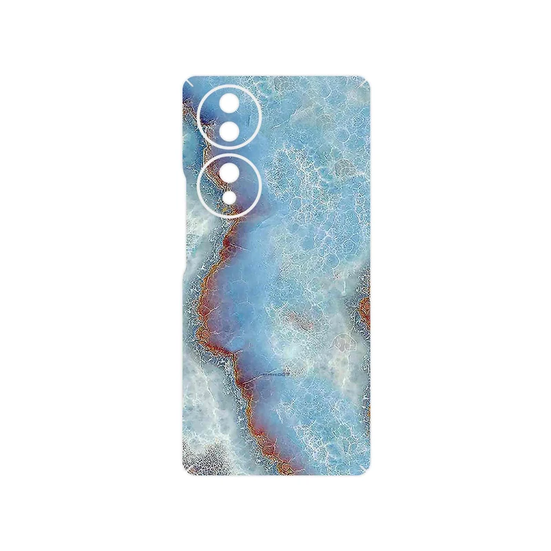 برچسب پوششی ماهوت مدل Blue_Ocean_Marble مناسب برای گوشی موبایل آنر 70