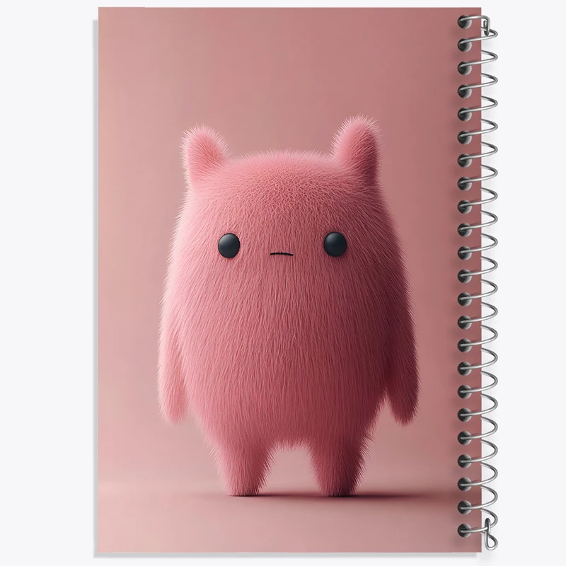 دفتر لیست خرید 50 برگ خندالو طرح هیولای بامزه کد N5364