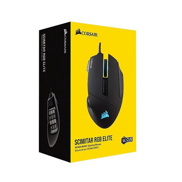ماوس مخصوص بازی کورسیر مدل SCIMITAR RGB ELITE