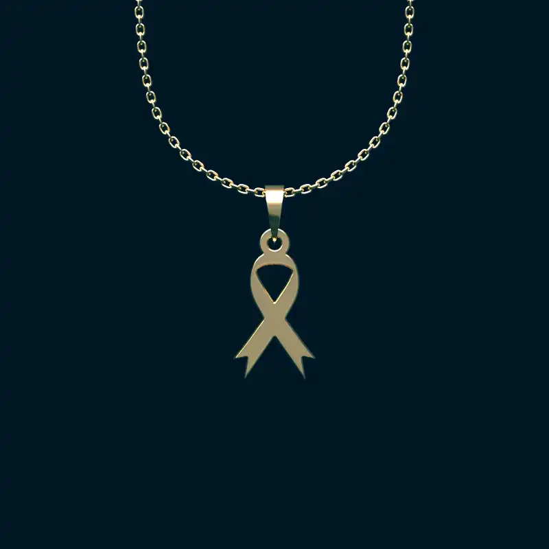 گردنبند طلا 18 عیار زنانه مدوپد مدل ربان کد SS2-1-1016