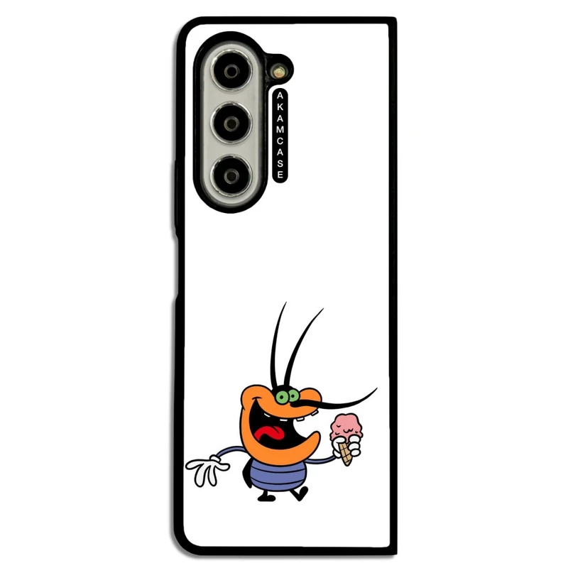 کاور آکام مدل AMC-WSGZFOLD5-OGGY-17 مناسب برای گوشی موبایل سامسونگ Galaxy Z Fold 5