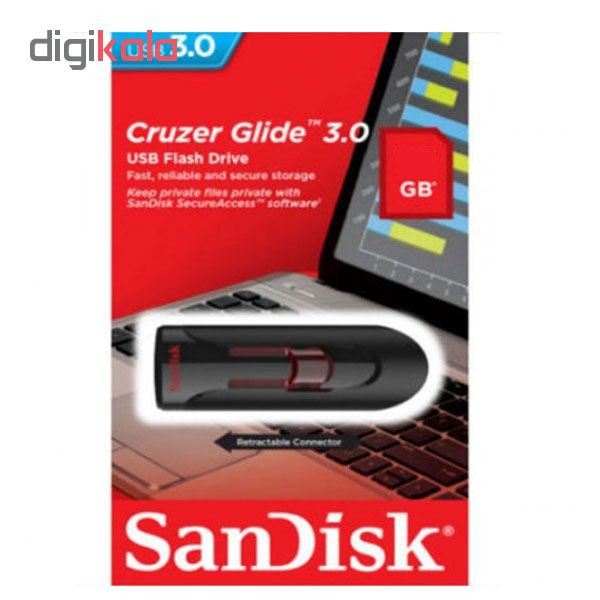 فلش مموری سن دیسک مدل CZ600 ظرفیت 256 گیگابایت 1