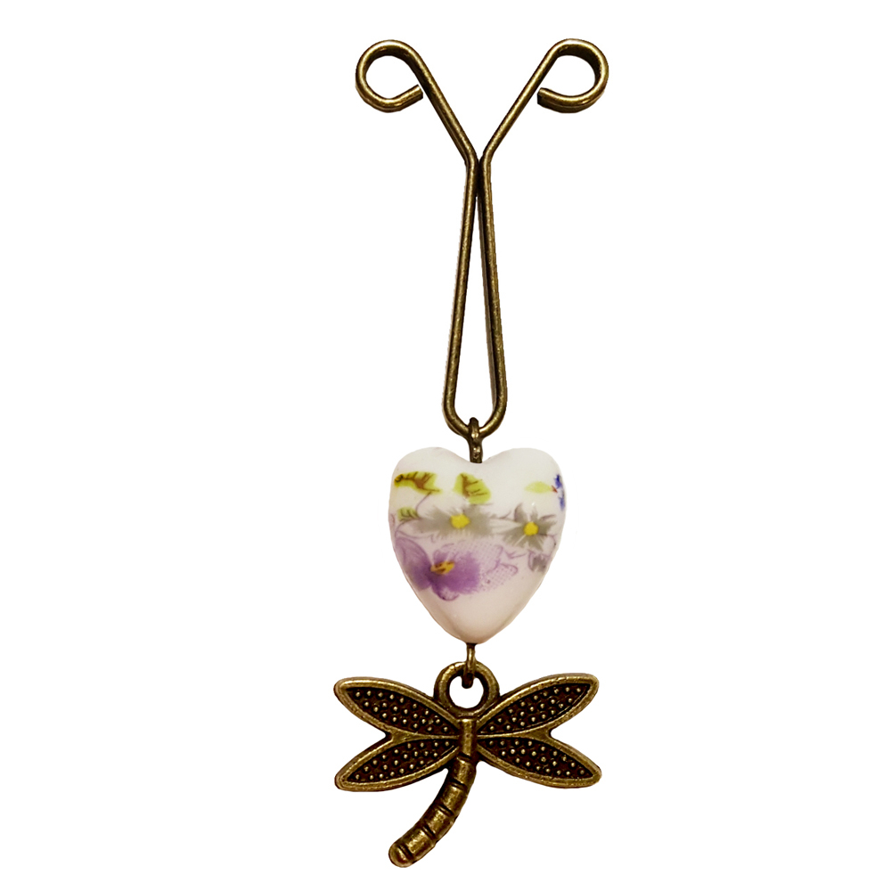 گیره روسری مدل قلب کد  SC 324