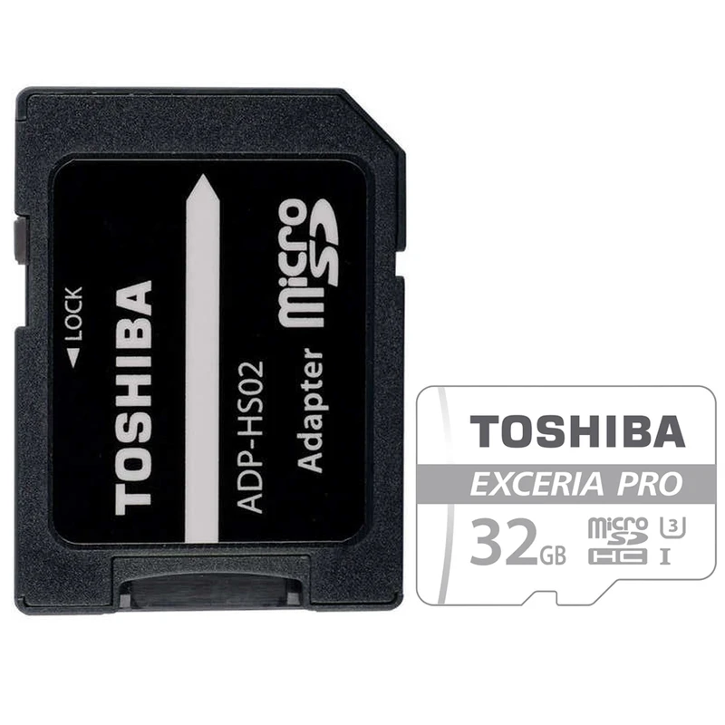 کارت حافظه microSDHC توشیبا مدل M401 کلاس 10 استاندارد UHS-I U3 سرعت 95MBps ظرفیت 32 گیگابایت به همراه آداپتور SD