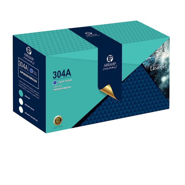 تونر آبی آریا اچ پی مدل 304A تونر آبی آریا اچ پی مدل 304A