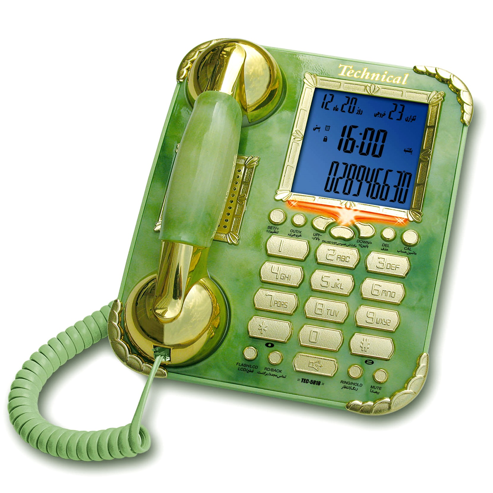 نکته خرید - قیمت روز تلفن تکنیکال مدل TEC-5818 خرید