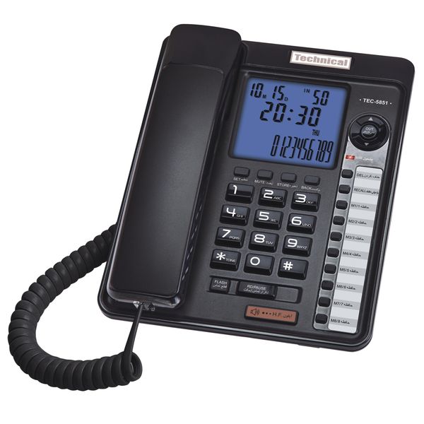 تلفن تکنیکال مدل TEC-5851 تلفن تکنیکال مدل TEC-5851