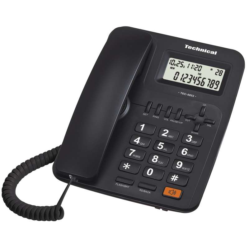 تلفن تکنیکال مدل TEC-5853 تلفن تکنیکال مدل TEC-5853