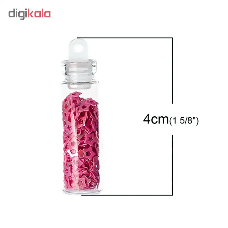 مجموعه تزیین ناخن مدل FOX01 بسته 12 عددی