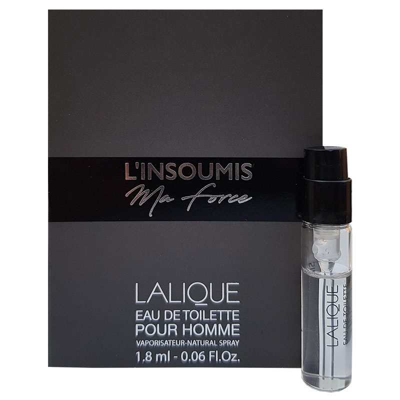 عطر جیبی مردانه لالیک مدل L'Insoumis ma force حجم 1.8 میلی لیتر